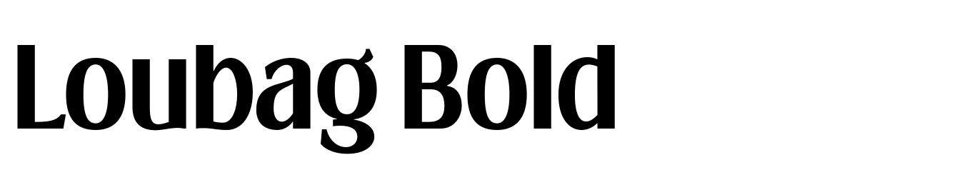 Loubag Bold